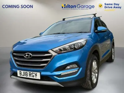 Used Hyundai Tucson SE 177 HP (130 kW) 2018 Blue SUV