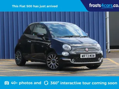 Used Fiat 500 2023 Black Hatchback