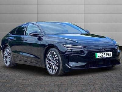 Mythos black Used 2025 Audi A6 e-tron Comfort Hatchback | £48,850 (Fair price)