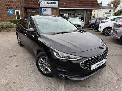 Black Used 2024 Ford Focus Titanium Hatchback | £18,290 (Fair price)
