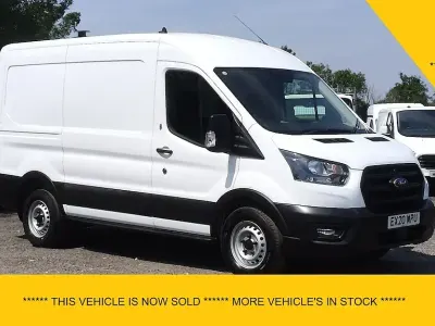 Used Ford Transit 130 HP (95 kW) 2019 White Van
