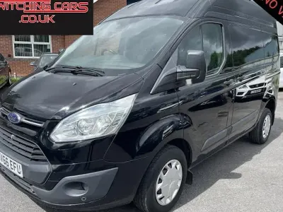 Used Ford Transit Custom Trend 125 HP (91 kW) 2015 Black Van