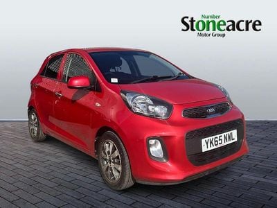Used Kia Picanto 68 HP (50 kW) 2015 Red Hatchback