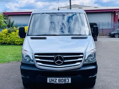 Begagnad Mercedes Sprinter 2017 Silver Van