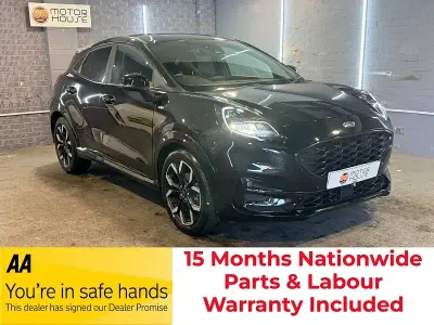 Used Ford Puma ST-Line X 125 HP (91 kW) 2020 Black SUV