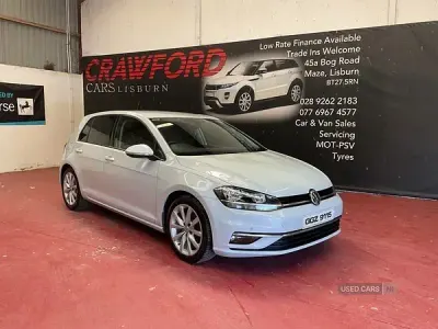 Used VW Golf VII GT 150 HP (110 kW) 2017 Silver Hatchback