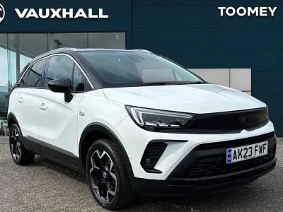 Second-hand Vauxhall Crossland Ultimate 131 CP (96 kW) 2023 Alb SUV