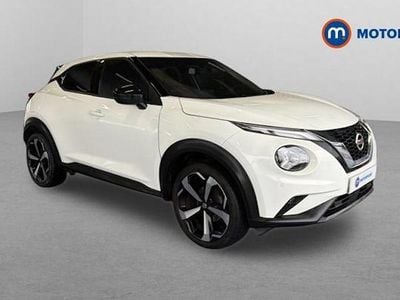 Used Nissan Juke N-Connecta 117 HP (86 kW) 2020 White SUV