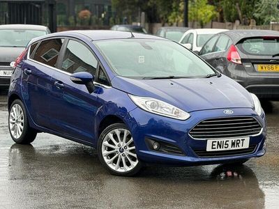 Blue Used 2015 Ford Fiesta Titanium X Hatchback | £5,995 (Fair price)