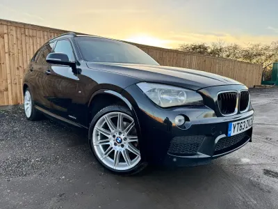 Used BMW X1 M Sport 184 HP (135 kW) 2013 Black SUV