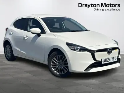 Used Mazda 6 Exclusive-Line 90 HP (66 kW) 2024 White Hatchback