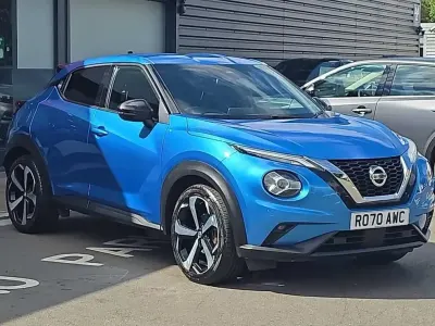 Used Nissan Juke Tekna 114 HP (83 kW) 2020 Blue SUV