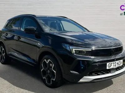Used Vauxhall Grandland X Ultimate 130 HP (95 kW) 2022 Black SUV