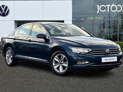 Blue Used 2020 VW Passat SE Sedan | £20,589 (A bit pricey)