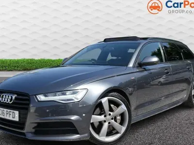 Used Audi A6 Black Edition 320 HP (235 kW) 2016 Grey Estate