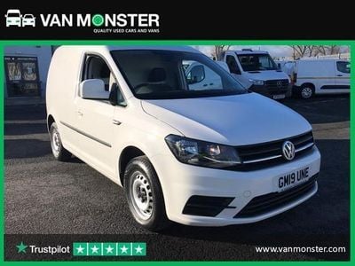 White Used 2019 VW Caddy Trendline MPV | £12,245 (Fair price)