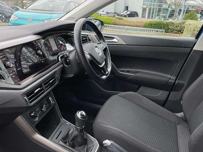 Used VW Polo Match 95 HP (69 kW) 2020 Blue Hatchback