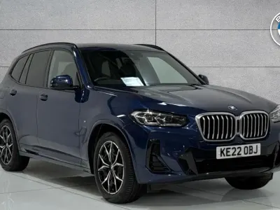 Used BMW X3 M Sport 181 HP (133 kW) 2022 Blue SUV