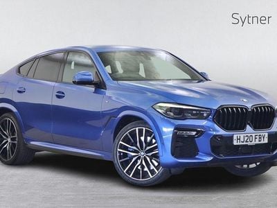 Used BMW X6 M Sport 335 HP (246 kW) 2020 Blue SUV