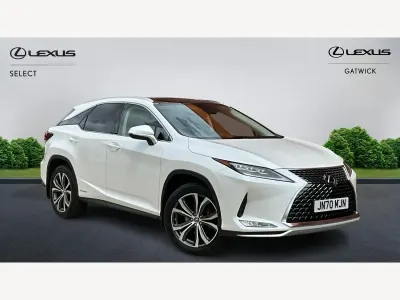 Used Lexus RX450h 2020 White SUV