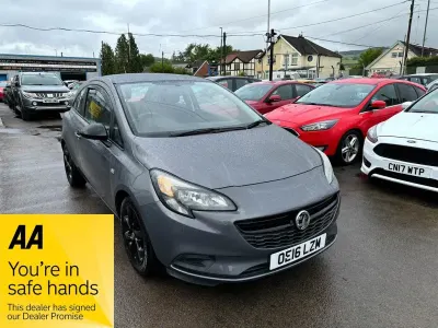 Usado Vauxhall Corsa S 2016 Gris Utilitario