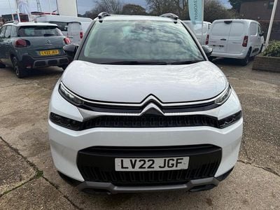 Begagnad Citroën C3 Aircross PureTech 128 HK (94 kW) 2022 Vit SUV
