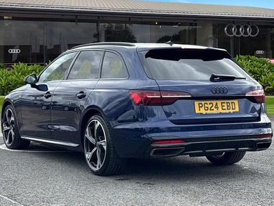 Used Audi A4 Black Edition 150 HP (110 kW) 2024 Blue Estate