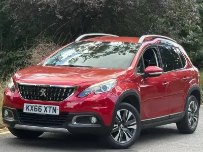 Used Peugeot 2008 Allure 82 HP (60 kW) 2016 Red SUV