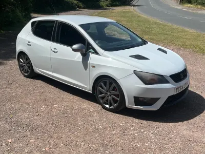 Used Seat Ibiza FR 2014 White Hatchback