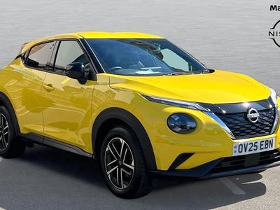 Used Nissan Juke N-Connecta 143 HP (105 kW) 2025 Yellow SUV