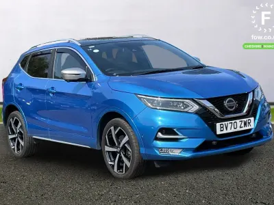 Used Nissan Qashqai Tekna+ 150 HP (110 kW) 2020 Blue SUV