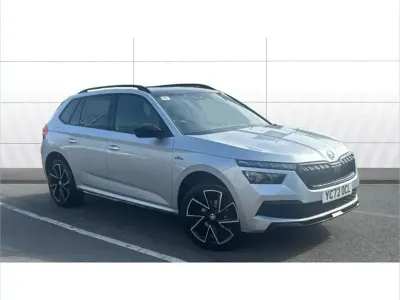 Used Skoda Kamiq Monte Carlo 108 HP (79 kW) 2022 Silver SUV