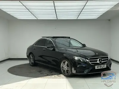 Used Mercedes E220 AMG line 194 HP (142 kW) 2019 Black Sedan