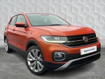 Used VW T-Cross SEL 115 HP (84 kW) 2019 Orange SUV