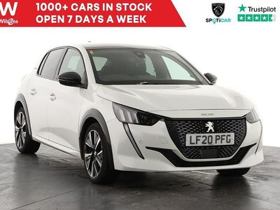 White Used 2020 Peugeot 208 GT-line Hatchback | £13,049 (Fair price)