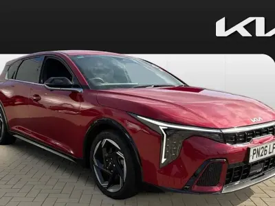 New Kia K4 GT-Line 114 HP (83 kW) 2026 Red Hatchback