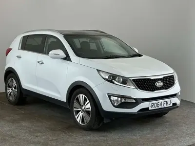 Used Kia Sportage 116 HP (85 kW) 2014 White SUV