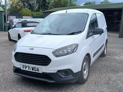 Used Ford Transit S 100 HP (73 kW) 2021 White Van