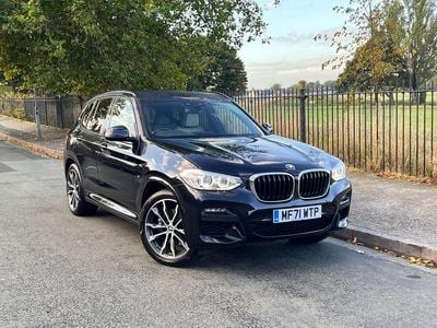 Used BMW X3 M Sport 190 HP (139 kW) 2021 Black SUV