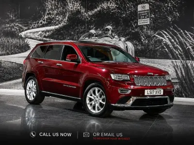 Used Jeep Grand Cherokee Summit 247 HP (181 kW) 2017 Red SUV