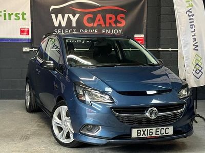 Used Vauxhall Corsa SRi 88 HP (64 kW) 2016 Blue Hatchback