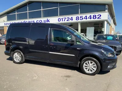 Used VW Caddy Highline 102 HP (75 kW) 2019 Black MPV