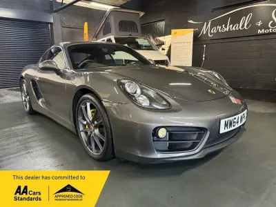 Used Porsche Cayman 275 HP (202 kW) 2014 Grey Coupe