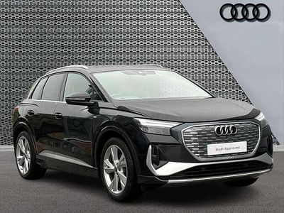 Used Audi Q4 e-tron S-Line 125 kW (170 HP) 2021 Black SUV