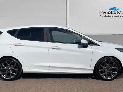 Used Ford Fiesta ST-Line 125 HP (91 kW) 2023 White Hatchback