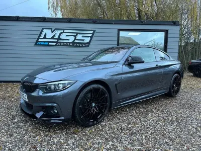 Used BMW 420 M Sport 184 HP (135 kW) 2018 Grey Coupe