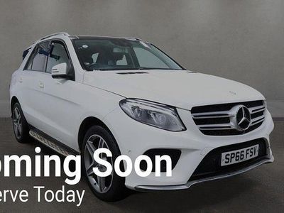 Used Mercedes GLE250 AMG line 2016 White Estate