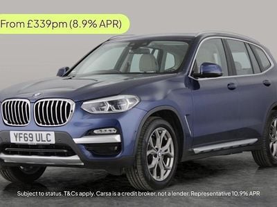 Blue Used 2019 BMW X3 xLine SUV | £21,502 (Super price)