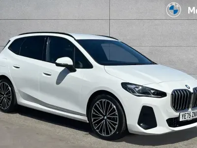 Used BMW 220 Active Tourer M Sport 168 HP (123 kW) 2025 White MPV
