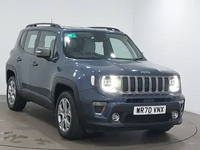 Used Jeep Renegade Limited 190 HP (139 kW) 2020 Blue SUV
